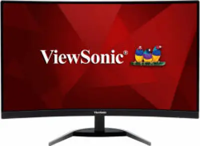 Viewsonic VA 27 hüvelykes Full HD hajlított LED játékmonitor, 165Hz, 1ms, AMD FreeSync Premium, HDMI, Display Port, VX2768-PC-MHD