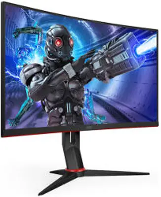 AOC C27G2ZU/BK Ívelt Gaming monitor, 27", VA, Full HD, 0.5 ms, 240Hz, FreeSync Premium, G-Sync kompatibilis, HDMI, DP (C27G2ZU/BK)