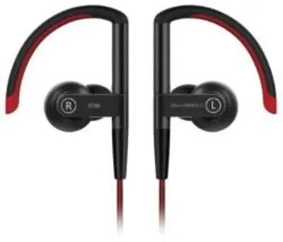 SoundMAGIC ST80 - Bluetooth és vezetékes mikrofonos fülhallgató Piros (SM-ST80-03)