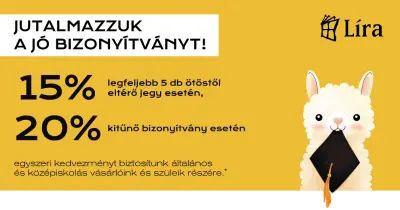 Ismét jutalom a bizonyítványért!