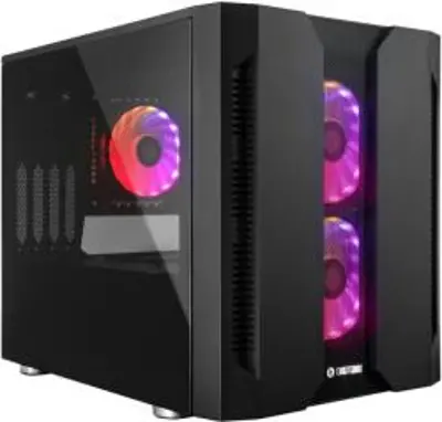 Chieftec Chieftronic M2 GM-02B-OP táp nélküli ablakos mATX ház fekete