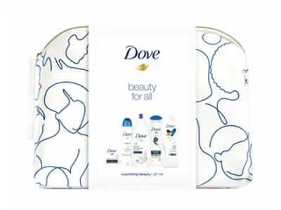 Dove Original Szépségápoló ajándékcsomag neszesszerrel