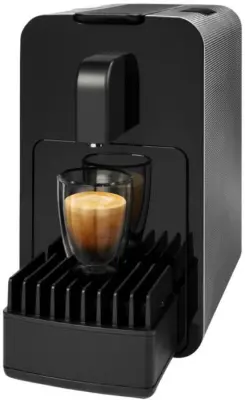 CREMESSO Viva B6 Volcano Black kapszulás kávéfőző, 19bar, fekete