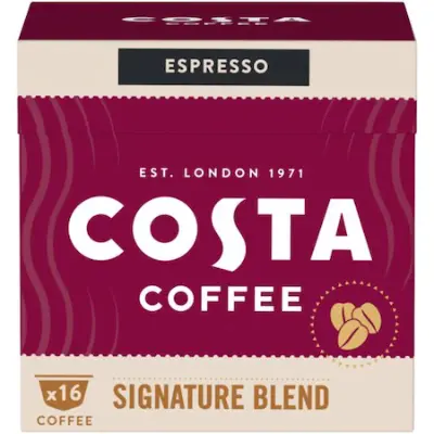 Costa Coffee Signature Blend többféle kávé kapszula, 3x16 db