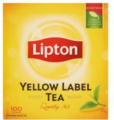 Unilever Lipton Yellow Label Ízesített fekete tea, 100 db filter