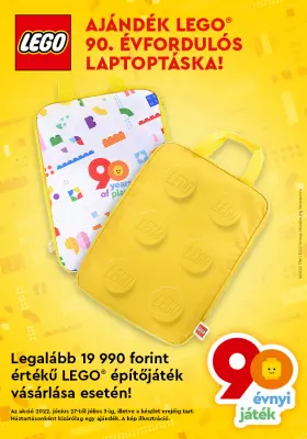 20 ezer Ft felett LEGO laptoptáska ajándékba