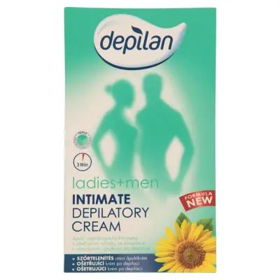 Depilan Intim szőrtelenítő készlet krém 75ml +bőrápoló 30ml) - 1 db