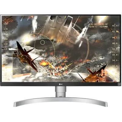 LG 27UL650-W LED Monitor, IPS, 27", 4K UHD, 3840x2160