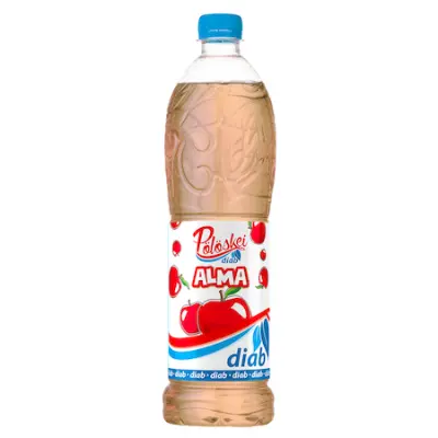 Pölöskei Diab, Alma ízű szörp édesítőszerekkel, 2x1l