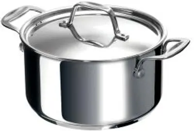 Beka Chef Fazék fedéllel, indukció, inox, 20 cm, 3.3 L