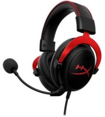 HyperX Cloud II Gaming Headset fekete-vörös (4P5M0AA)