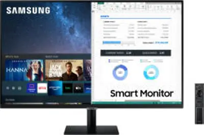 Samsung S32Am500Nrx Smart 32" Sík FullHD 60Hz 16: 9 VA LED Okos Monitor