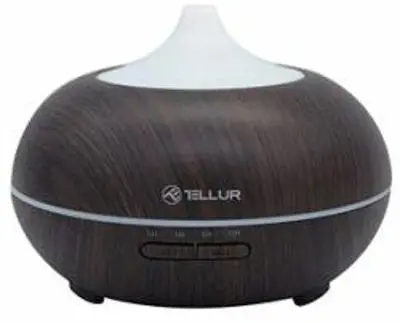 Tellur Smart WiFi aromaterápiás diffúzor, 300ml, LED, sötétbarna (TLL331261)