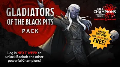 Baeloth's Gladiators of the Black Pits Pack (Epic)