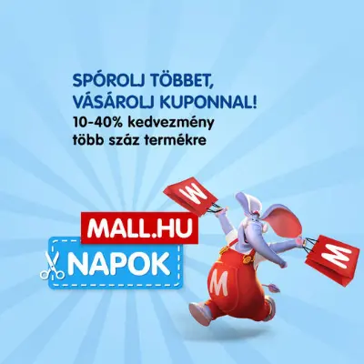 Mall-napok (10-40% kedvezmény)