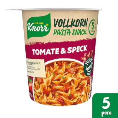 KNORR Snack Teljeskiörlésű tészta, többféle, 8x57g