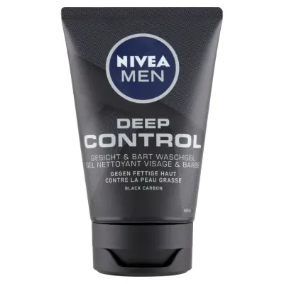 Nivea men deep arc- és szakálltisztító gél - 100 ml