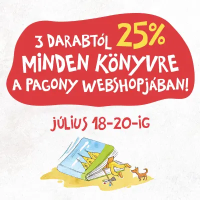 3 könyvtől 25% kedvezmény