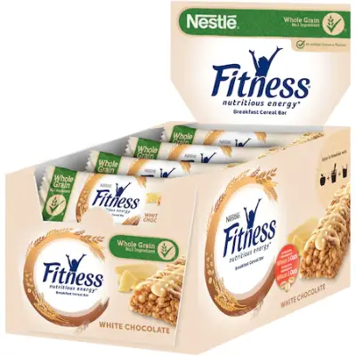 Nestlé Fitness gabonapehely-szelet, többféle, 16x22,5 g