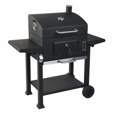 GARDENSTAR Faszenes grillkocsi 2 polcos