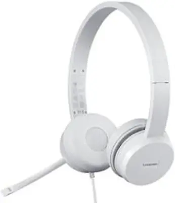 Lenovo 110 sztereó headset, fehér (GXD1B67867)