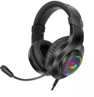 Redragon Hylas gaming fejhallgató, RGB világítás, 50 mm-es hangszórók, 2x3, 5 és USB-csatlakozó (H260RGB-BK)