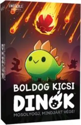 Unstable Games Boldog kicsi dínók - Mosolyogj, mindjárt vége! társasjáték