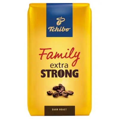 Tchibo Family Extra Strong szemes, pörkölt kávé 1000 g