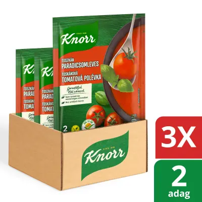 Knorr Toszkán paradicsomleves, 3x59g