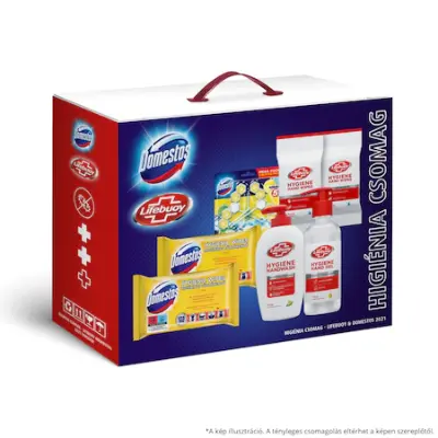 Domestos+Lifebuoy higiéniai csomag, 7 termék