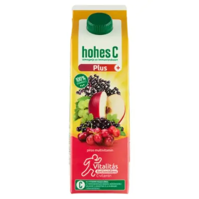 Hohes C 100%-os gyümölcslé, többféle, 1L