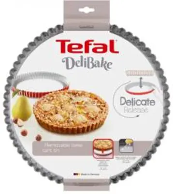 Tefal J1641574 Delibake levehető aljú sütőforma, 28 cm