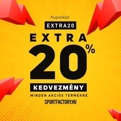 Extra 20% kedvezmény minden akciós termékre