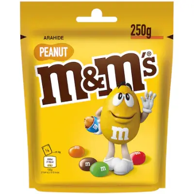 M&M's drazsé, kétféle, cukorbevonattal 250 g