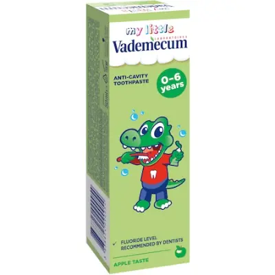 Vademecum Junior Apple fogkrém, 50 ml