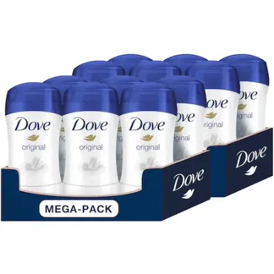 DOVE Original női izzadásgátló stift, 12x40 ml