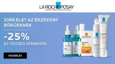 Minden termékre 25% - La Roche-Posay Webáruház