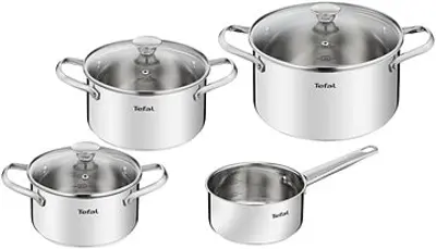 Tefal 7 db-os rozsdamentes acél edénykészlet Cook Eat B921S734