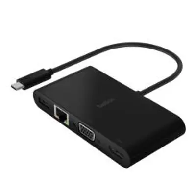 BELKIN AVC004BTBK USB-C Multimedia + Charge Adapter (100W)