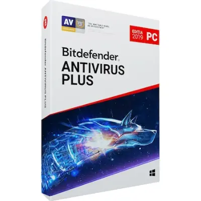 Bitdefender Antivirus Plus 2019, 1 eszközre érvényes, 1 évig